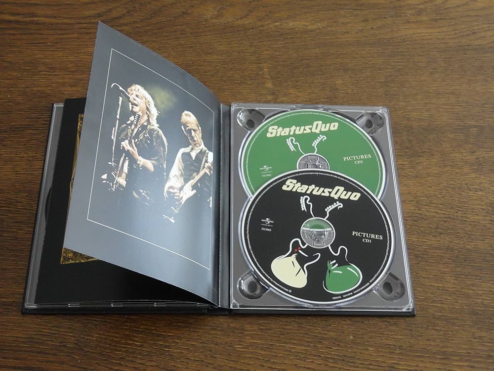 その他 Pictures of Status Quo: 40 Years of Hits [DVD] STATUS QUO - Pictures: 40 Years Of Hits [2CD and 1DVD